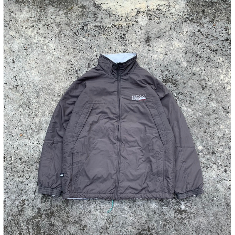 first down jacket riversible outdoor
