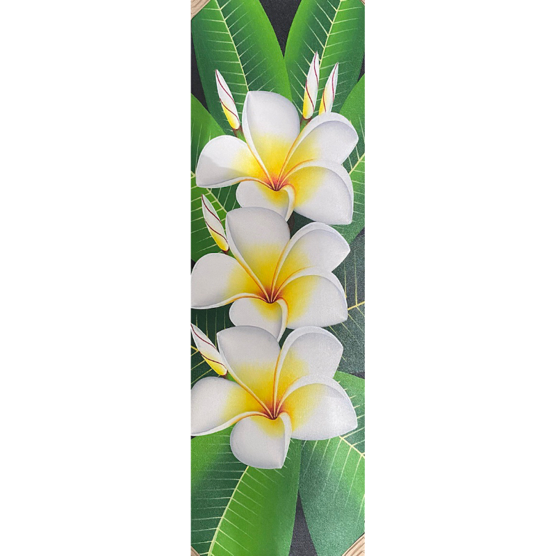 lukisan bunga kamboja bali