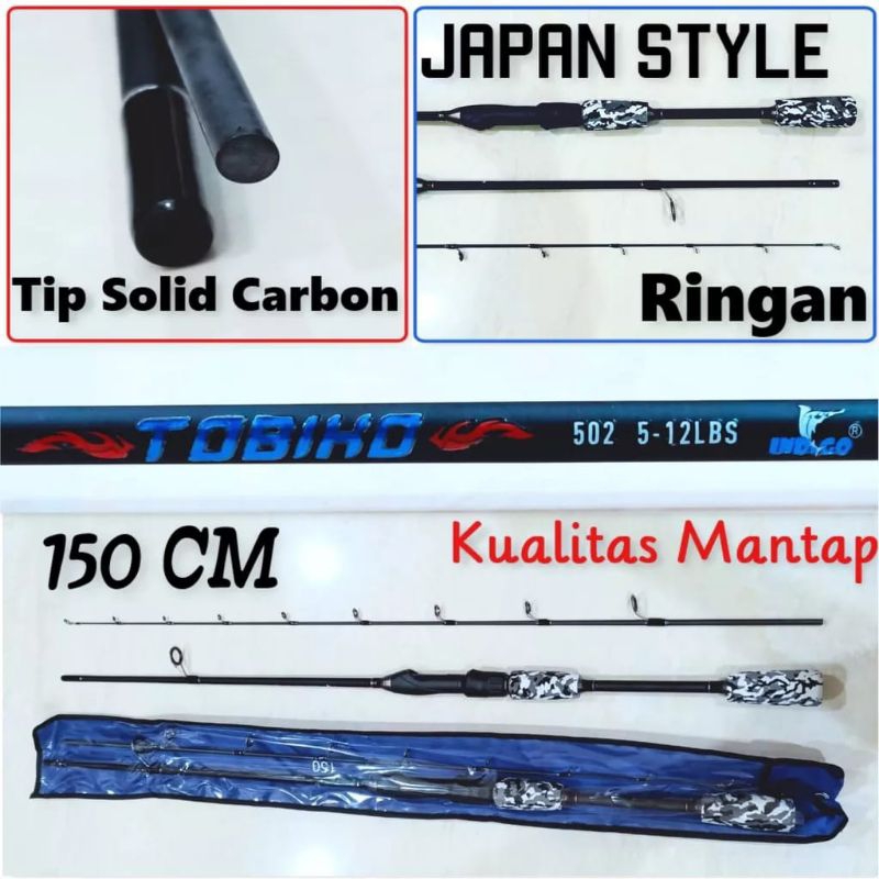 JORAN PANCING INDIGO TOBIKO 150/165 SOLID CARBON