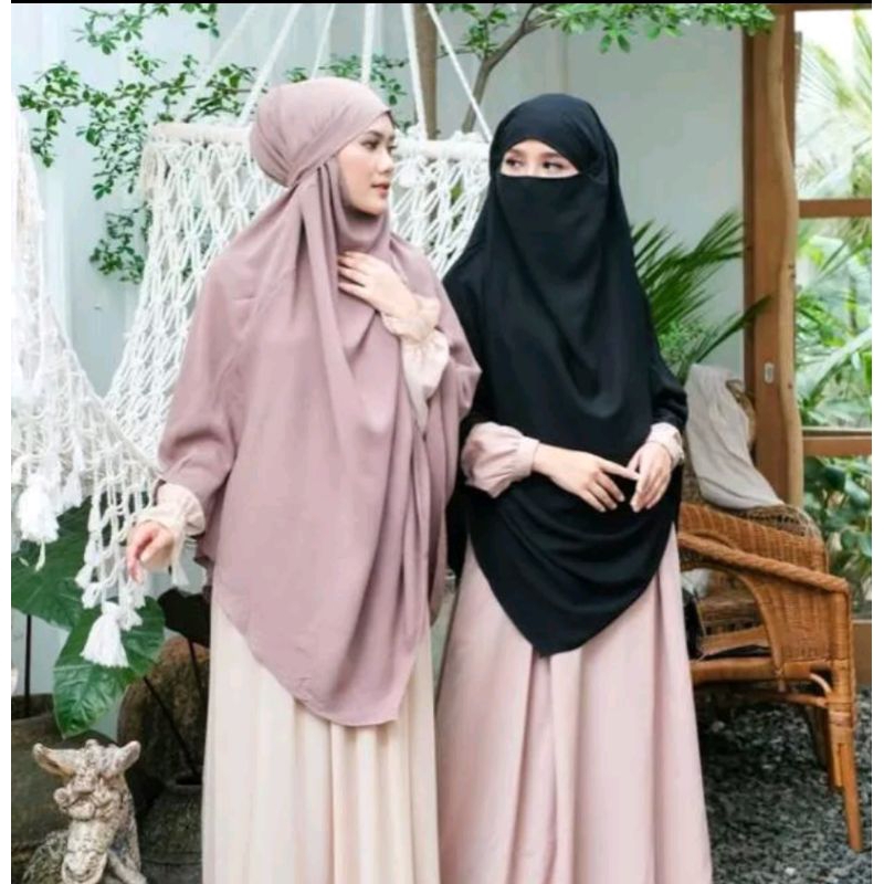 French Khimar wardah dari Nuha.syari