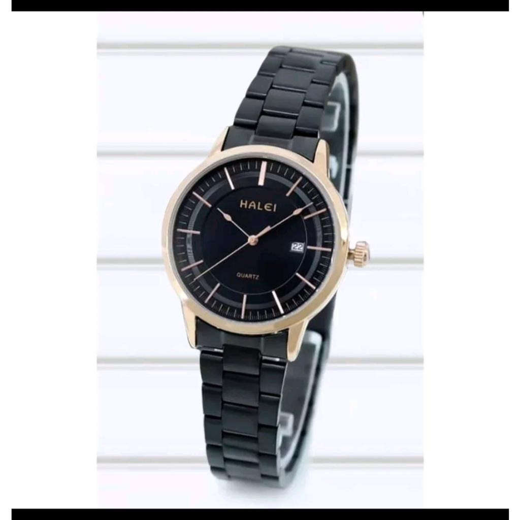 [BATAM] JAM TANGAN HALEI 565 WANITA RANTAI STAINLESS STEEL GARANSI 1 TAHUN TAHAN AIR BISA BUAT BEREN