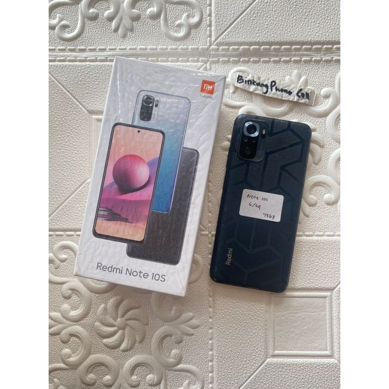 XIAOMI REDMI NOTE 10S 6/64GB SECOND FULLSET