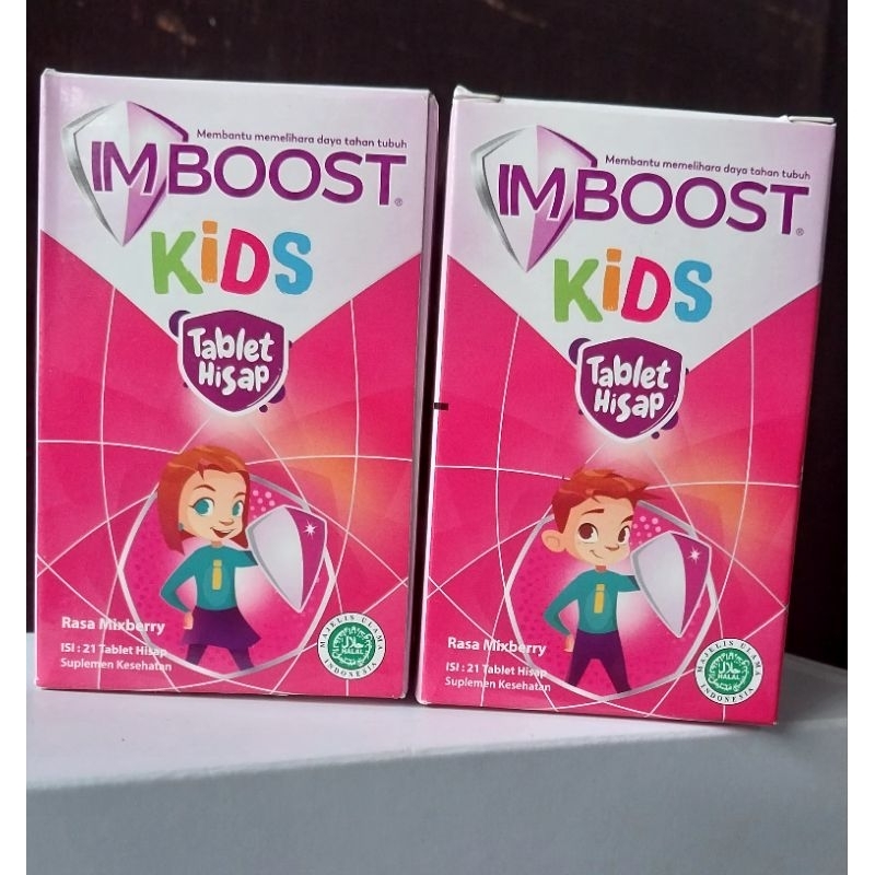 Imboost tablet hisap anak 21 kapsul/vitamin meningkatkan imun anak