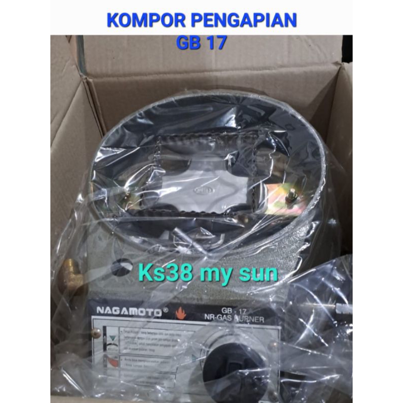 kompor aja uap nagamoto pengapian Gb17 nagamoto