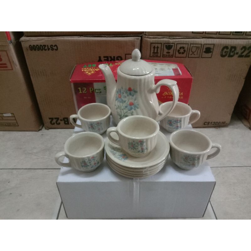 Coffee n tea set nikura 12 pcs