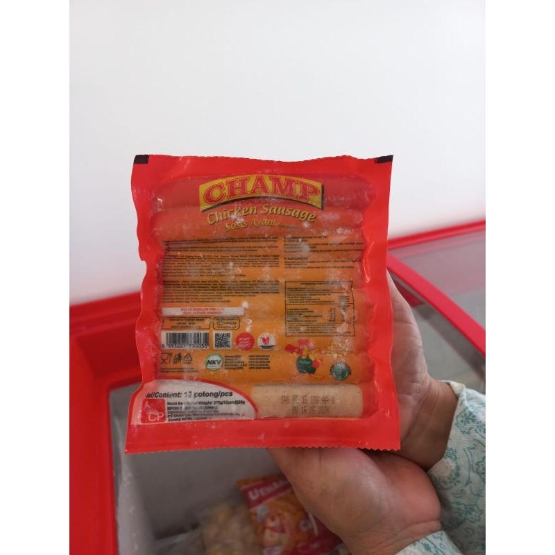 

Sosis Champ 375gr / 15 pcs