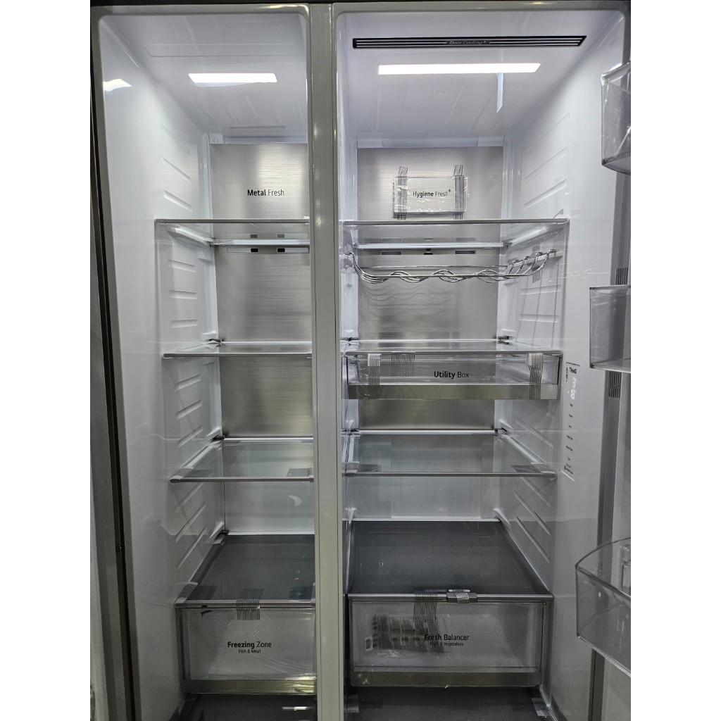 LG KULKAS SIDE BY SIDE GC-Q257CSFS INSTAVIEW