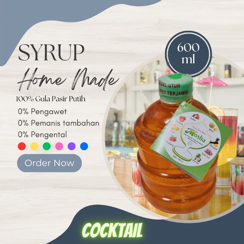 

Syrup Home Made Cocktail