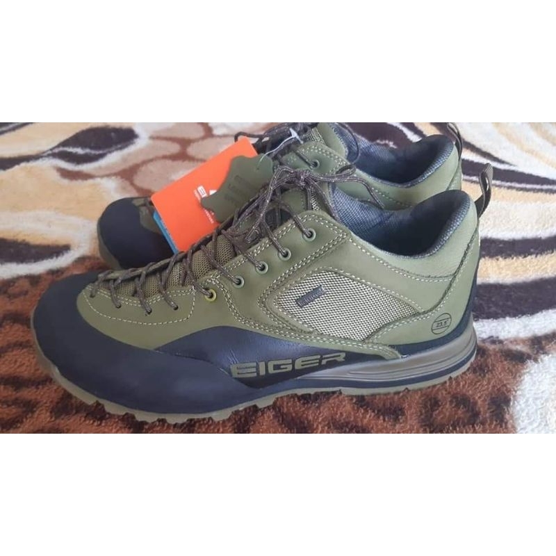 sepatu eig*r anaconda 2.5 camouflage olive