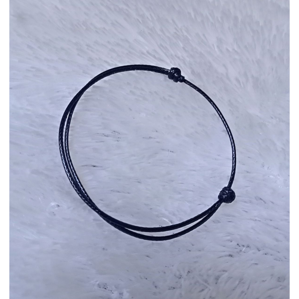 GELANG INISIAL BULAT TALI KOREA