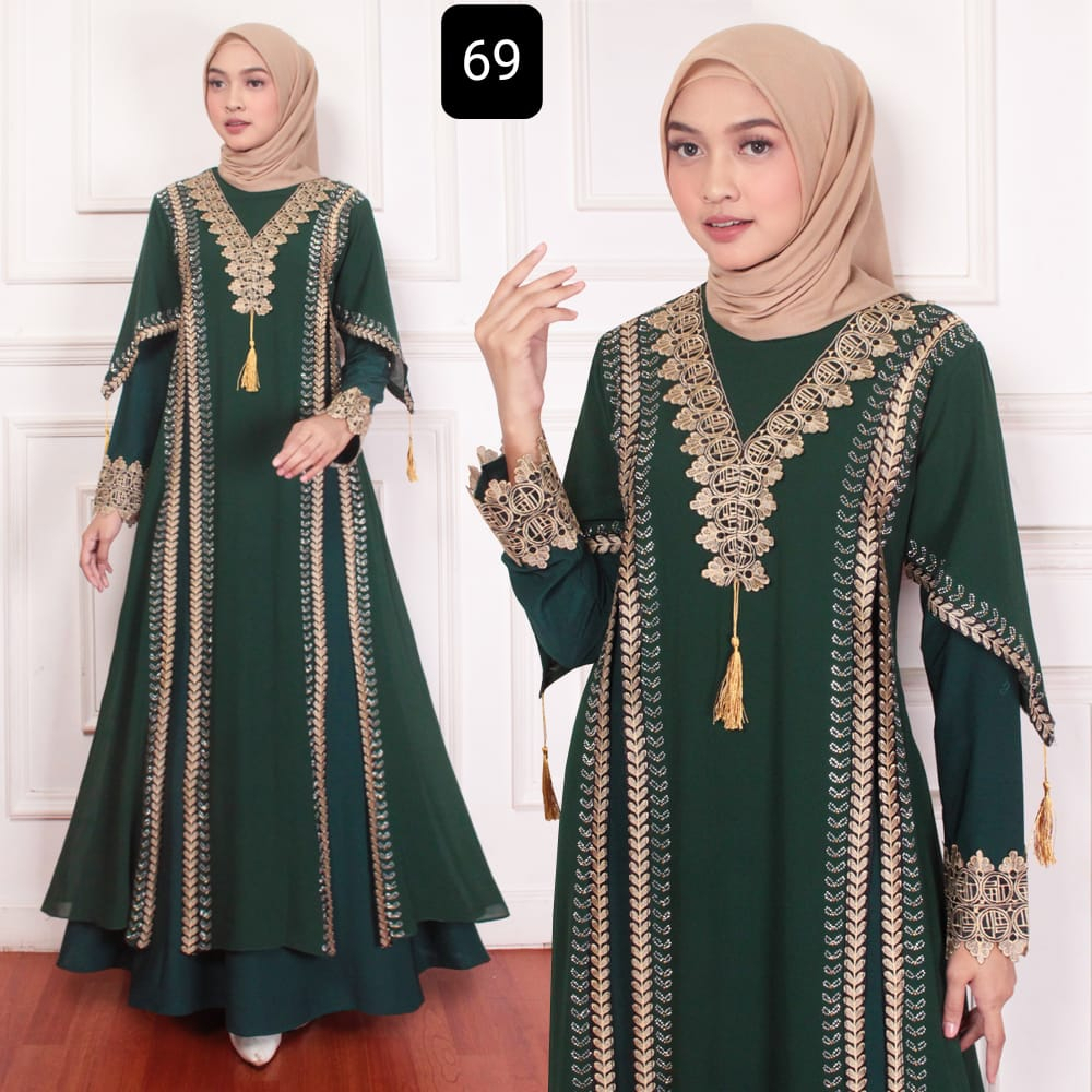 Abaya turkey premium terbaru 244