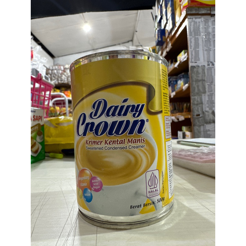 

Susu kental manis Dairy Crown Krimer 500gr