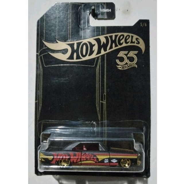 HOT WHEELS 66 CHEVY NOVA, 55th ANNIVERSARY SERIES