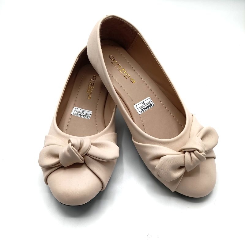 Sepatu Wanita Balet Flat Shoes Terbaru Gratica AM 57