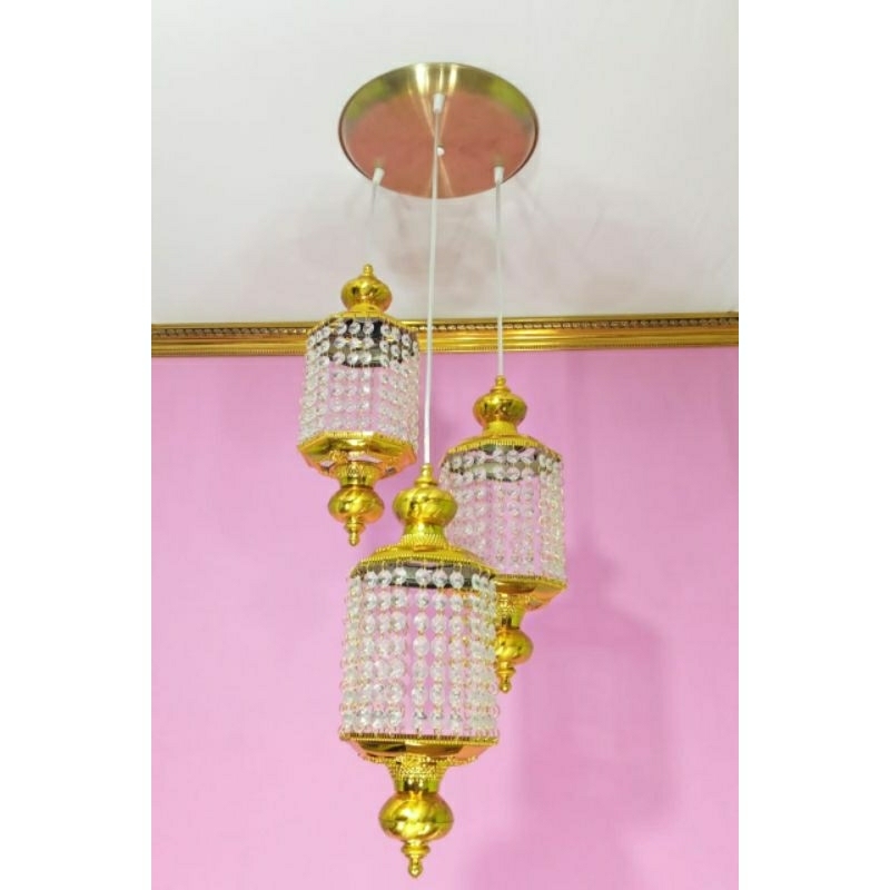 lampu gantung ruang tamu mewah