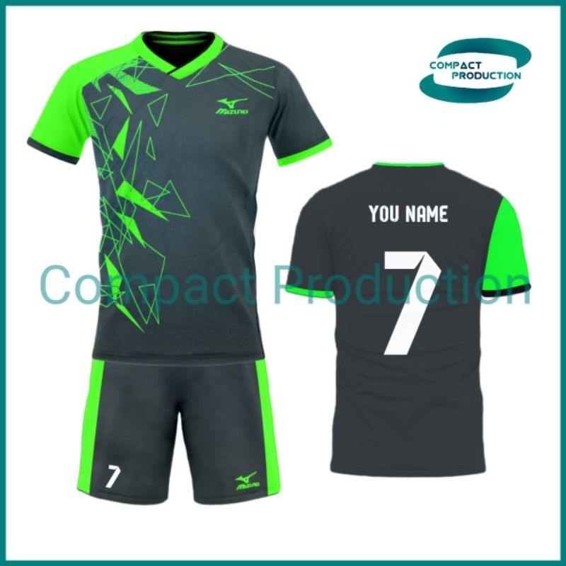 MIZUNO 13 jersey setelan olahraga bisa custom tambah nama dan nomor  bola futsal murah baju olahraga outdoor olahraga voli badminton grade orisetelan voli bulu tangkis / yenis baju olahraga pria / wanita