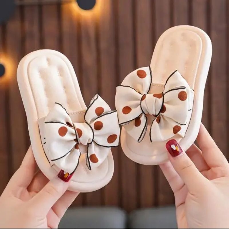 sandal selop anak perempuan motif vita sandal anak karet import kekinian