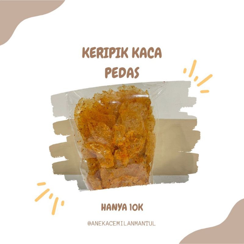 

Keripik Kaca Varian 500g