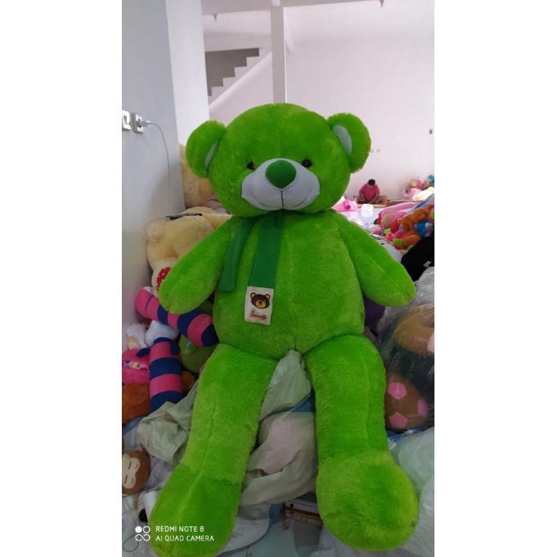 Boneka  teddy bear Smiling Eyes jumbo 1 meter SNI