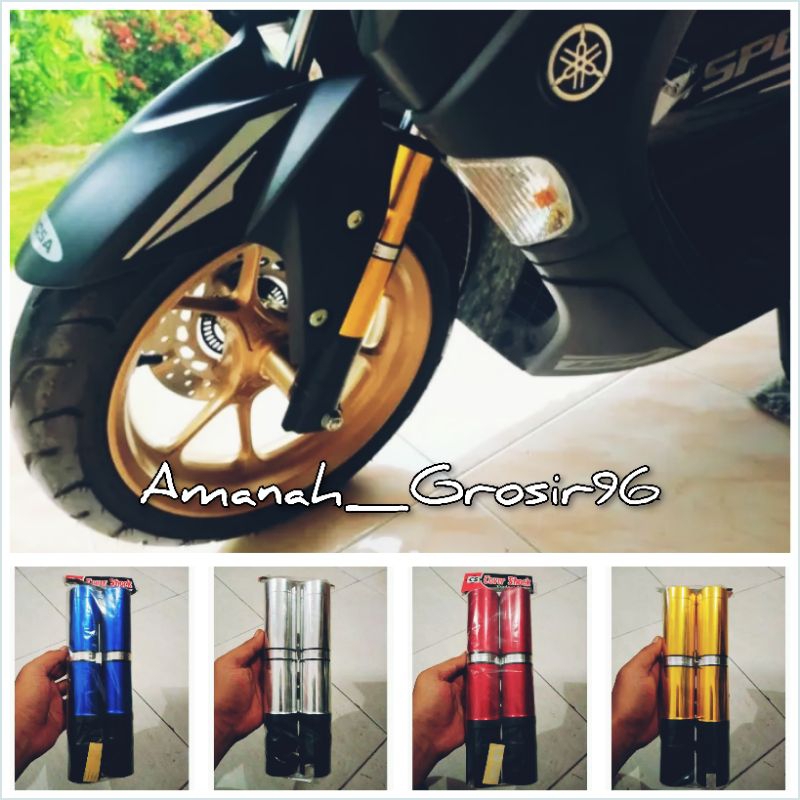 cover shock / variasi shockbreaker depan yamaha nmax new/old