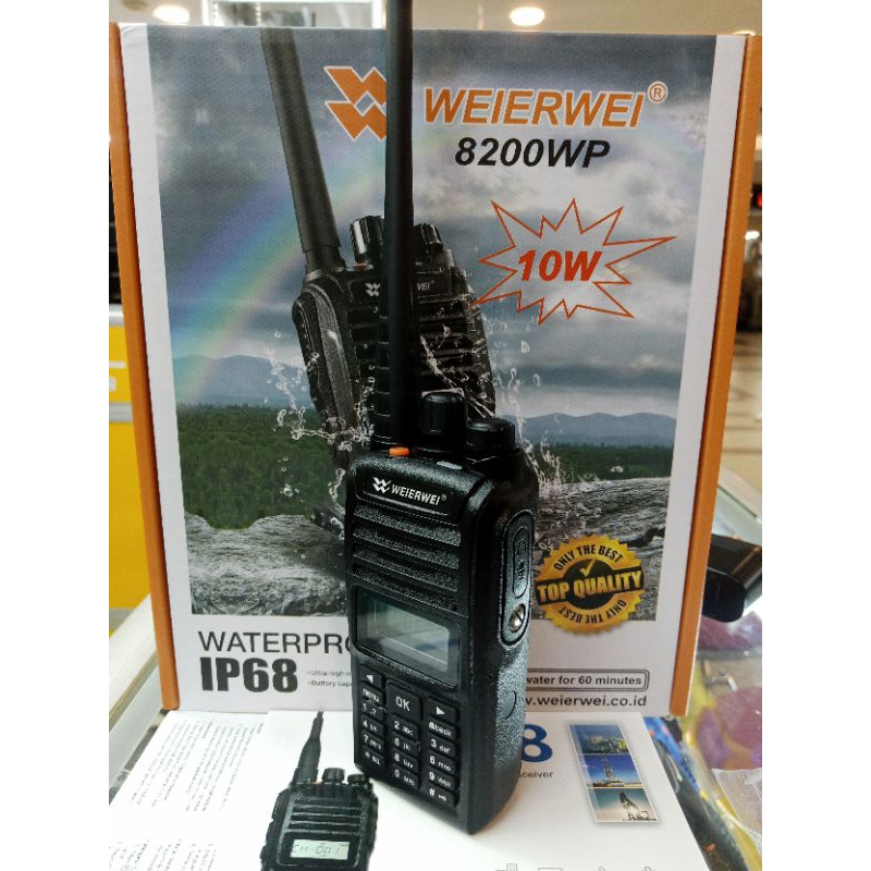 HT weirwei 8200 wp uhf 350 Mhz 10 watt