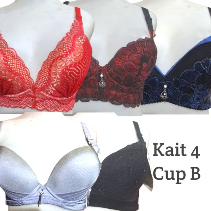 Bra BH import Cup B dan Cup A size 32. 34. 36 busa sedang murah meriah