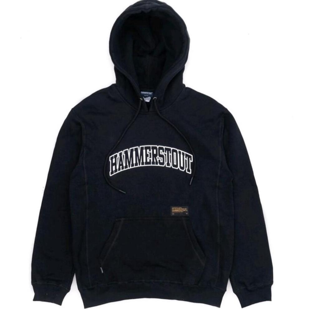 hoodie hammersout black white