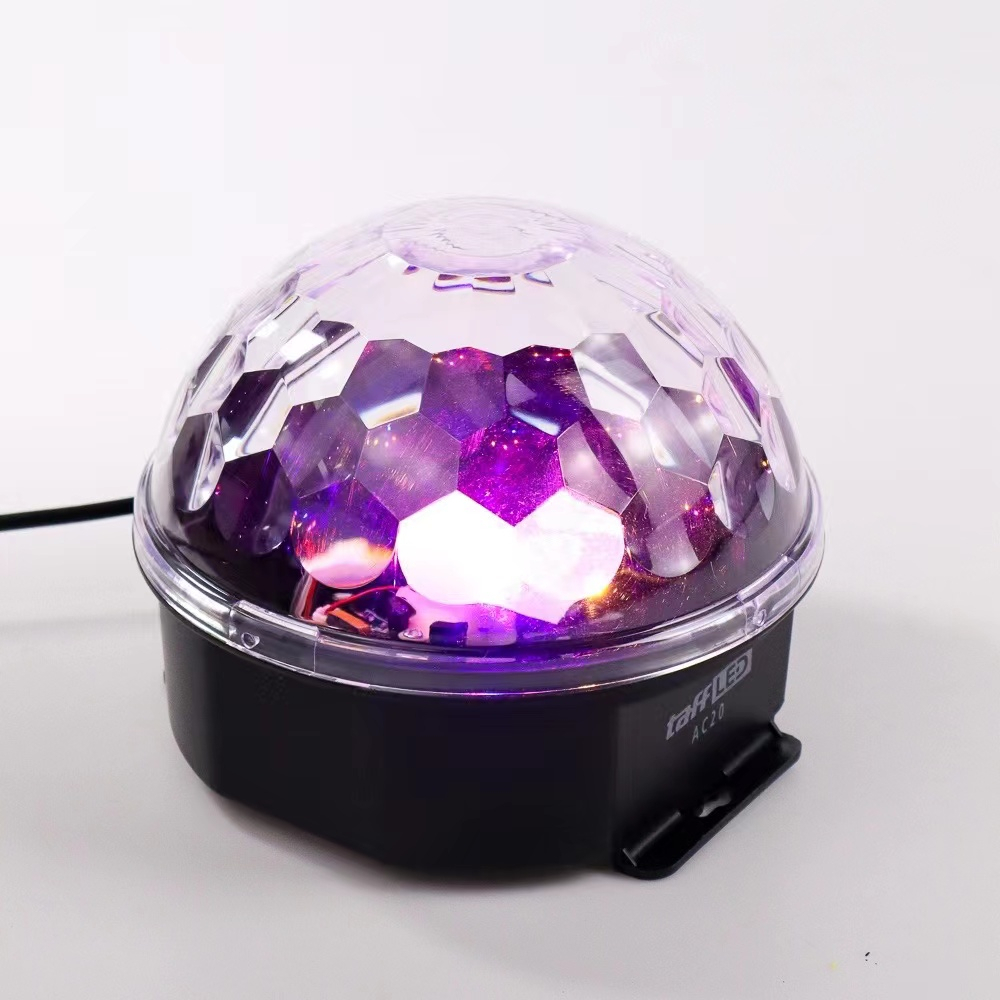 Crystal Magic Ball Disco LED 5V USB Bluetooth speaker / Lampu Disco Speaker Bluetooth