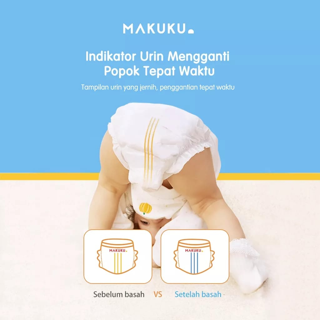 MAKUKU SAP DIAPERS BALANCE CARE NB 48 S 46 TAPE M 36 L 36 XL 34 XXL 32 PANTS