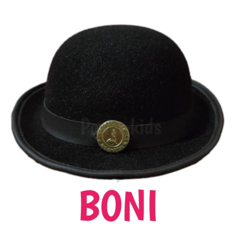 topi pramuka cewek BONI