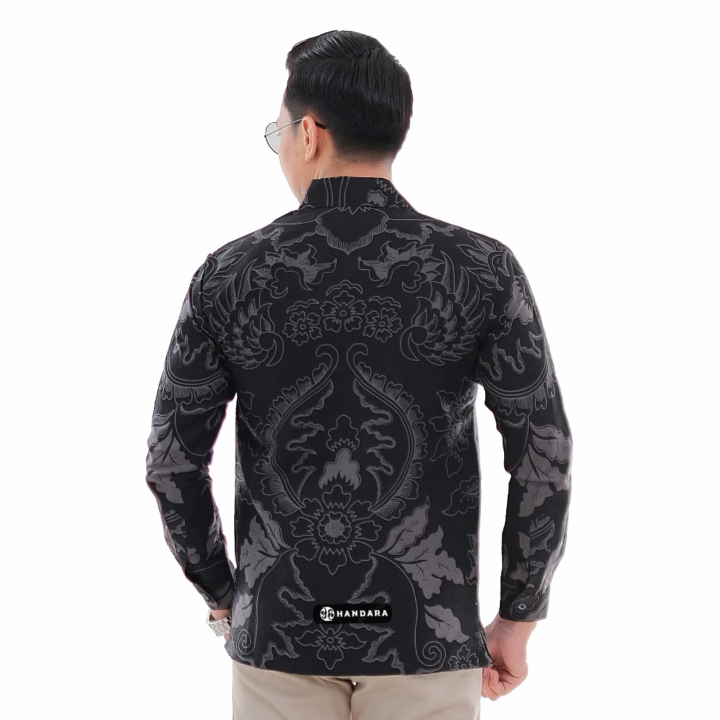 Handara Batik Pria Bhremasta Hitam HB-105