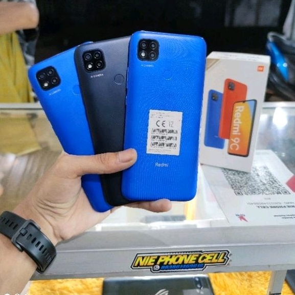 Redmi 9c 4/64 & 3/32 bekas second fullset garansi resmi