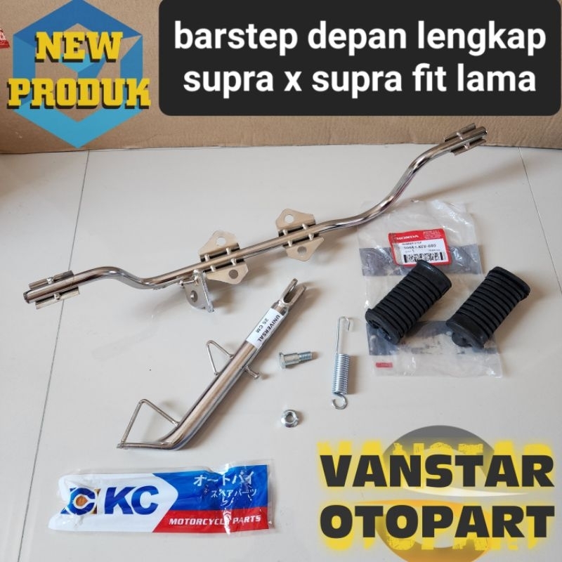 BARSTEP PIJAKAN KAKI SUPRA LAMA SUPRA X LAMA SUPRA FIT LAMA CHROME FULLSET