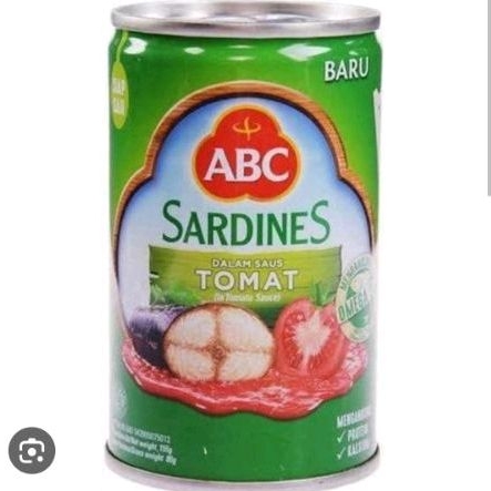 ABC sarden 155gr sardines tomat khusus instan