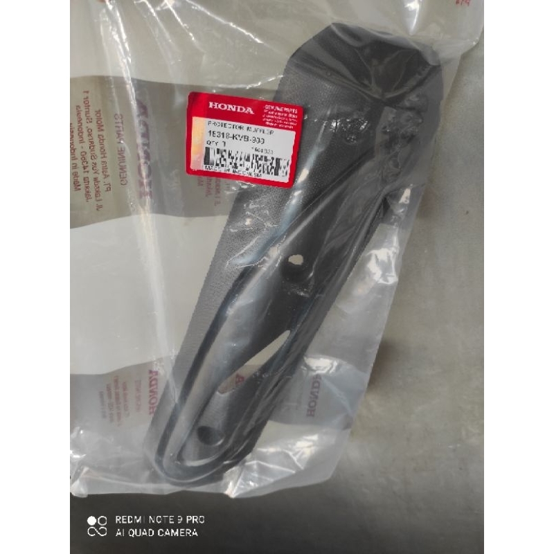 cover tutup pelindung knalpot honda vario 110 cw-18318-KVB-900