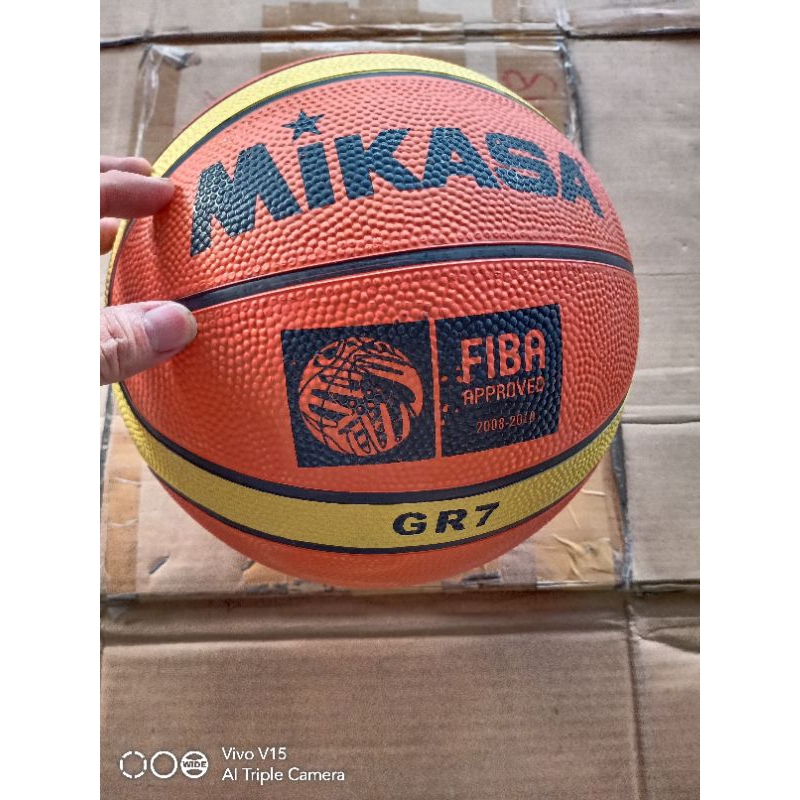 ORIGINAL BOLA BASKET MIKASA GR7 IMPORT