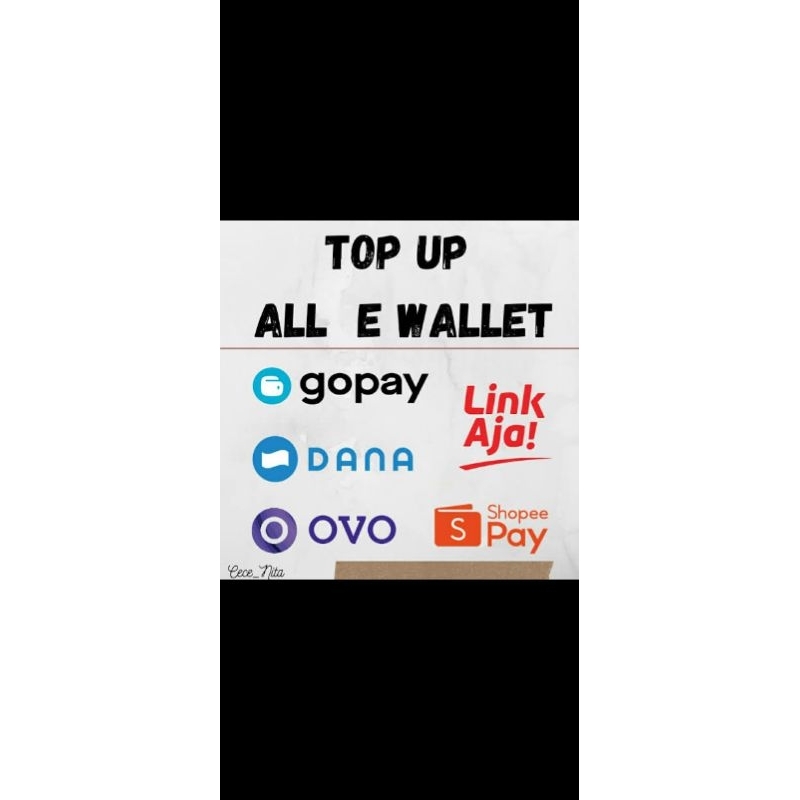 TOP UP SALDO E-WALLET