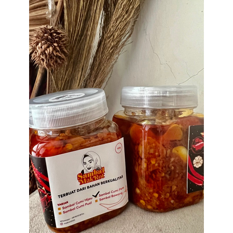 

Sambal cumi Pete 200 gr