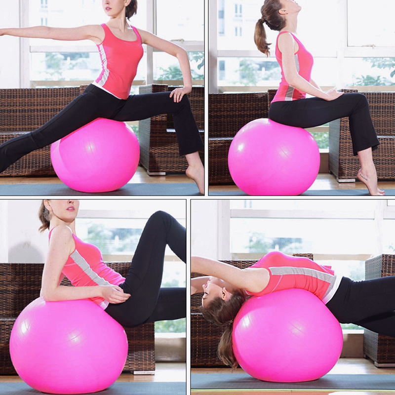 Gym Ball Premium 65 &amp; 75 cm Bola Yoga Fitness Pilates Exercise Gymball