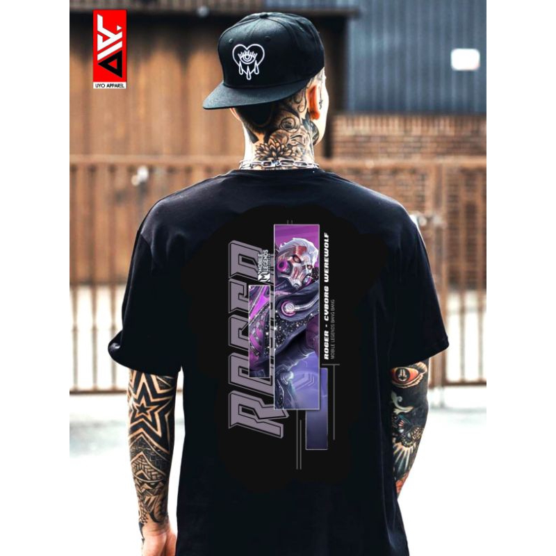 KAOS BAJU MOBILE LEGENDS HERO ROGER