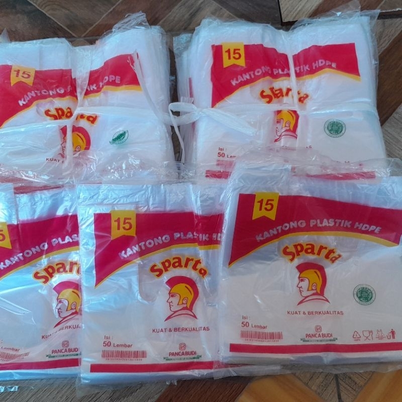 KANTONG PLASTIK SPARTA 15 BENING EKONOMIS