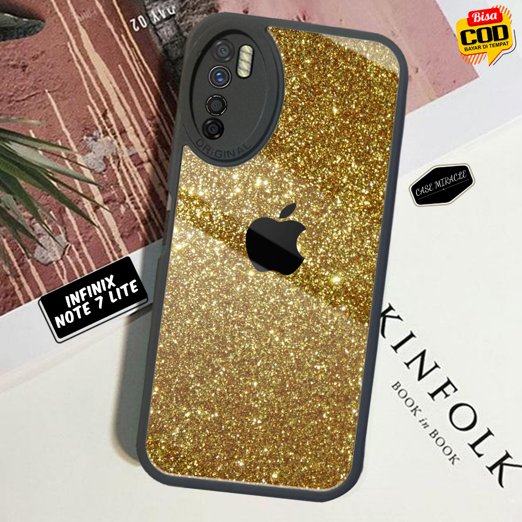 Case INFINIX NOTE 7 LITE - Casing INFINIX NOTE 7 LITE Terbaru CASE MIRACLE [ MOTIF 32 ] Cassing Hp -