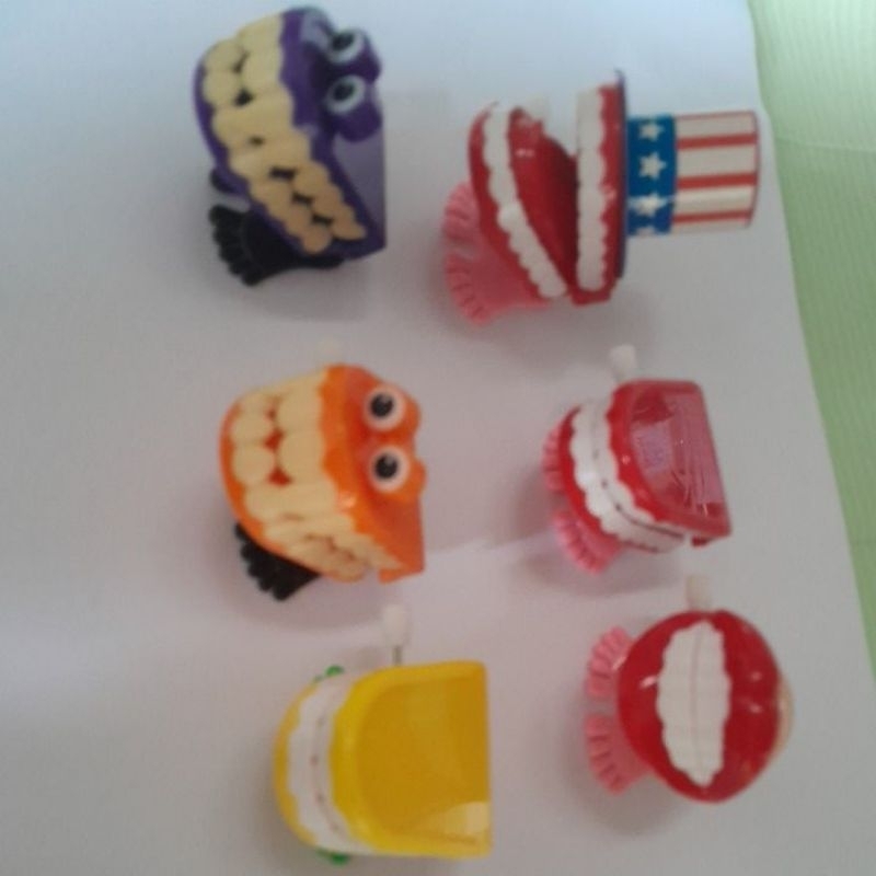 mainan putar gigi / mainan gigi / mainan anak lucu / marchendise gigi / hadiah dokter gigi