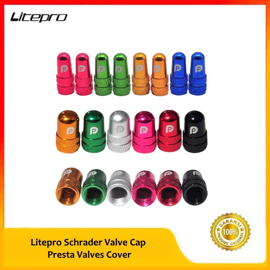 DapurCantik LITEPRO Tutup Pentil Ban Sepeda Lipat MTB