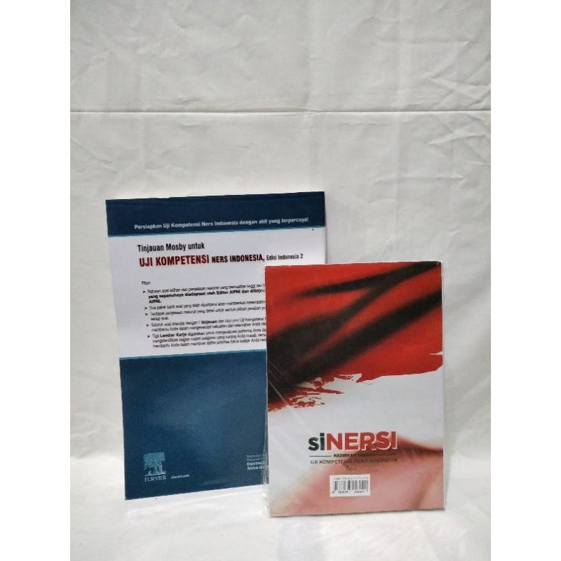 PAKET 2 BUKU UKOM MOSBY UKNI 2022-2023 &amp; SINERSI EDISI R 2019 TERMURAH LARIS