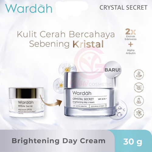 WARDAH CRYSTAL SECRET DAY CREAM SPF 35PA+++