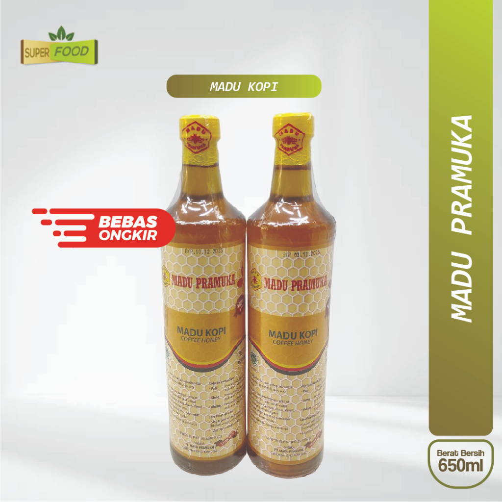 

Madu Pramuka Kopi 650ml