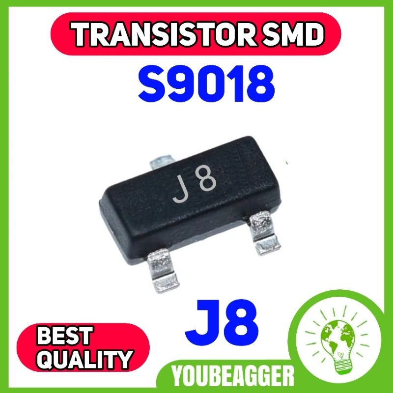 Transistor SMD j8 s9018 SOT23