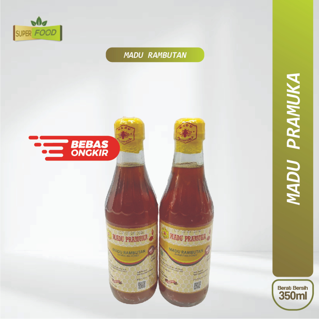 

Madu Pramuka Rambutan 350ml