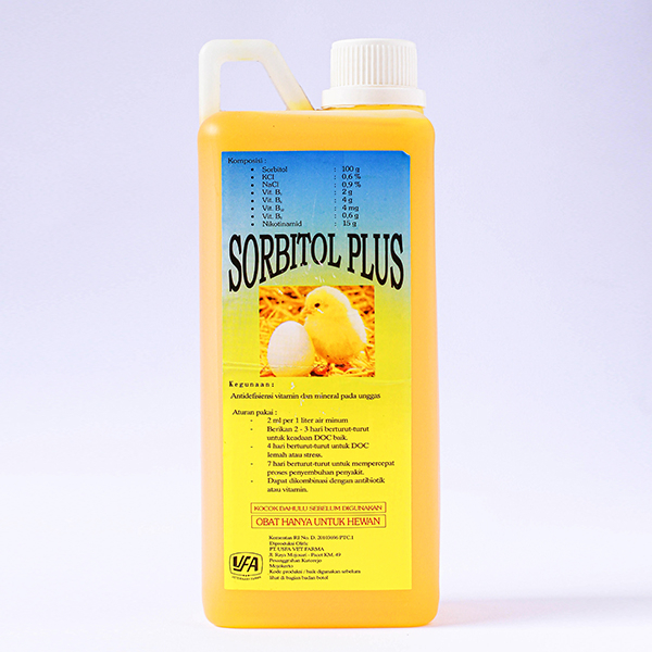 SORBITOL PLUS 1 Liter Multivitamin DOC Cairan Gula